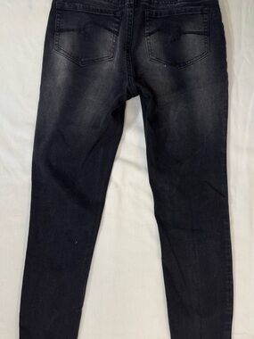 Justice Skinny Jeans in Faded Black